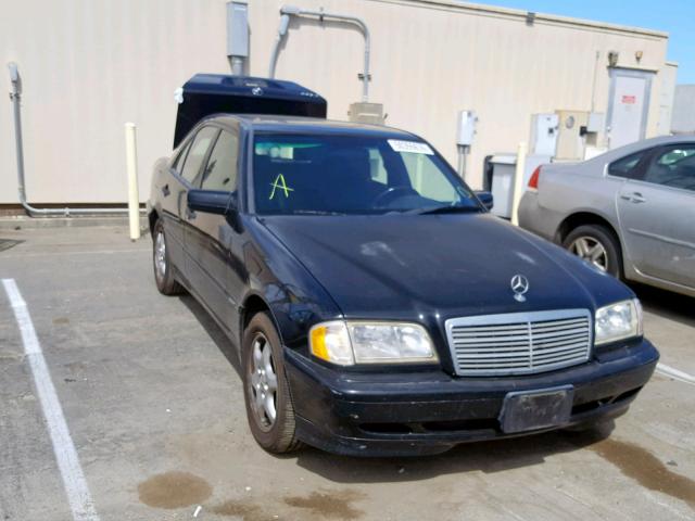 WDBHA29G7WF655711 - 1998 MERCEDES-BENZ C 280 BLACK photo 1