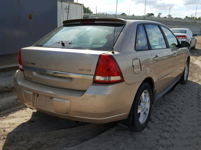 1G1ZT62825F115555 - 2005 CHEVROLET MALIBU MAX 金色 照片 4