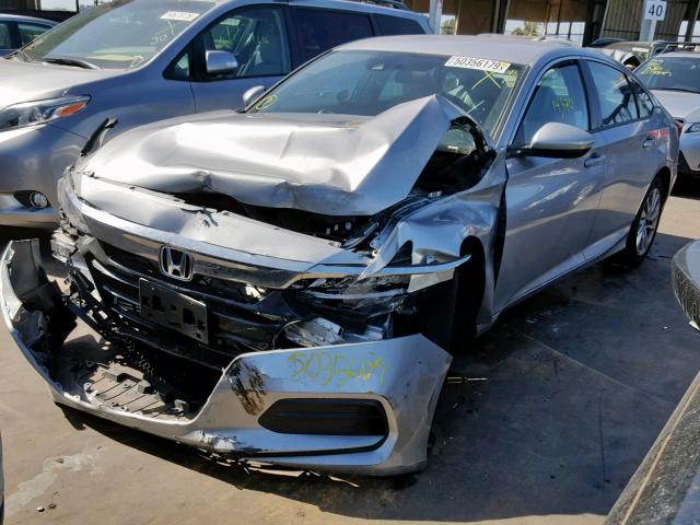 1HGCV1F1XJA072745 - 2018 HONDA ACCORD LX SILVER photo 2