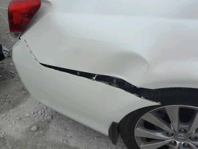 4T1BK3DBXBU434871 - 2011 TOYOTA AVALON BAS WHITE photo 9