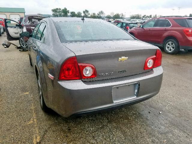 1G1ZC5E14BF336949 - 2011 CHEVROLET MALIBU 1LT CHARCOAL photo 3
