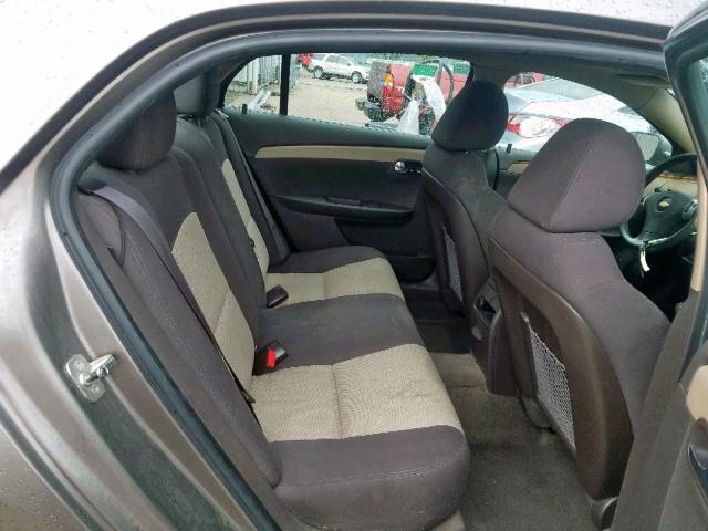 1G1ZC5E14BF336949 - 2011 CHEVROLET MALIBU 1LT CHARCOAL photo 6