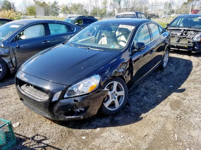 YV1612FS8D1207273 - 2013 VOLVO S60 T5 BLACK photo 2