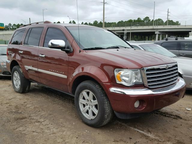 1A8HX58P57F575417 - 2007 CHRYSLER ASPEN LIMI RED photo 1