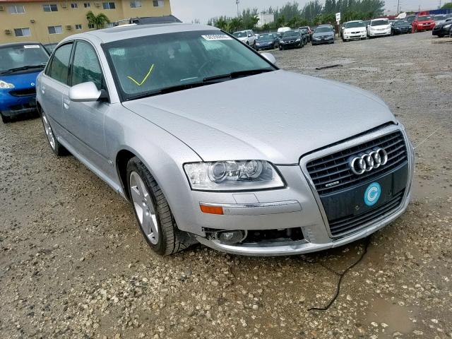 WAUML44E16N011734 - 2006 AUDI A8 L QUATT SILVER photo 1