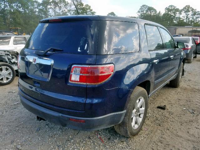 5GZER13748J189637 - 2008 SATURN OUTLOOK XE BLUE photo 4