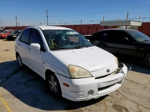 JS2RA41S125108859 - 2002 SUZUKI AERIO S WHITE photo 1