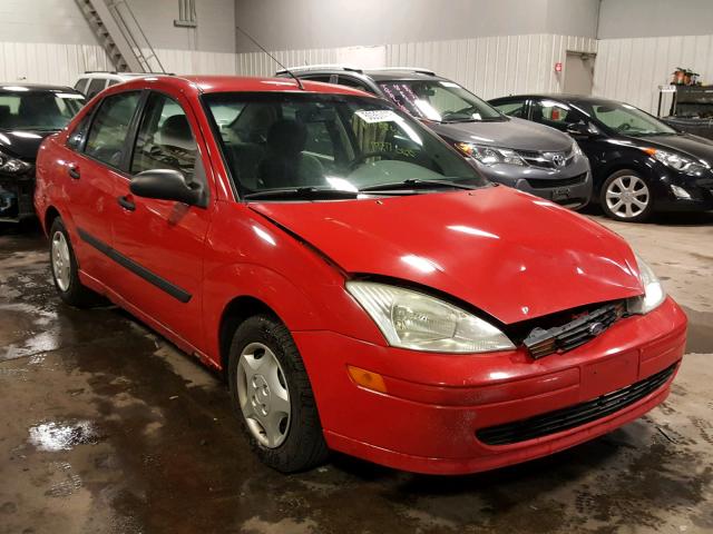1FAFP33P02W300935 - 2002 FORD FOCUS LX RED photo 1