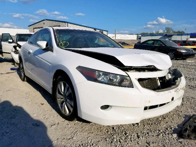 1HGCS12859A021077 - 2009 HONDA ACCORD EXL WHITE photo 1