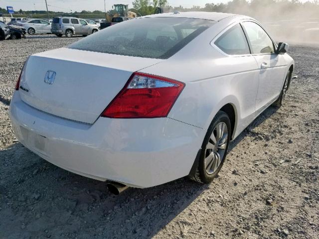 1HGCS12859A021077 - 2009 HONDA ACCORD EXL WHITE photo 4