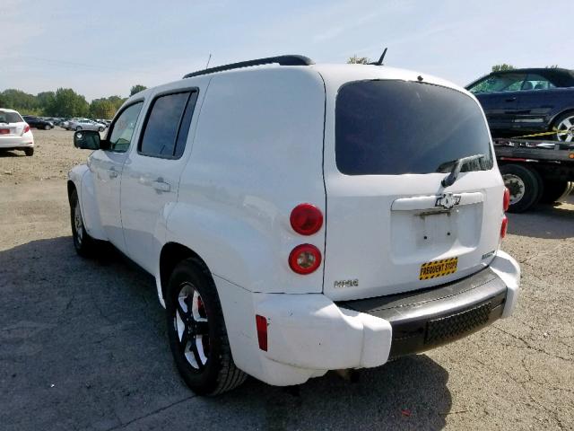 3GNCA23B99S508435 - 2009 CHEVROLET HHR LT WHITE photo 3