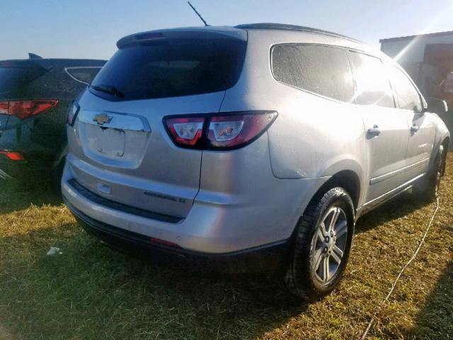 1GNKRHKD0FJ317445 - 2015 CHEVROLET TRAVERSE L SILVER photo 4