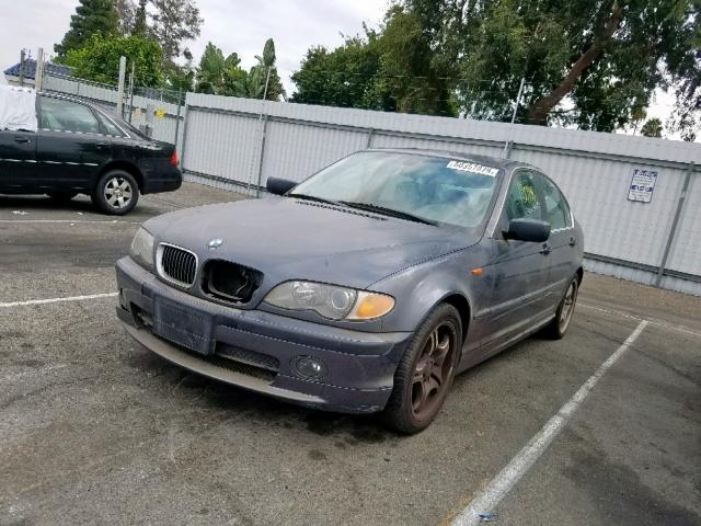 WBAEV53452KM19095 - 2002 BMW 330 I BLUE photo 2