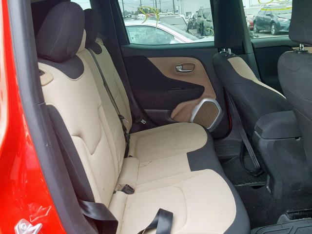ZACCJAAH3FPC02984 - 2015 JEEP RENEGADE S Qırmızı foto 6