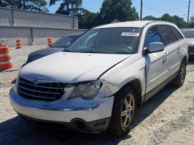 2A8GM68X97R173905 - 2007 CHRYSLER PACIFICA T WHITE photo 2