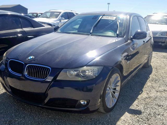 WBAPN7C51AA778834 - 2010 BMW 335 D BLUE photo 2