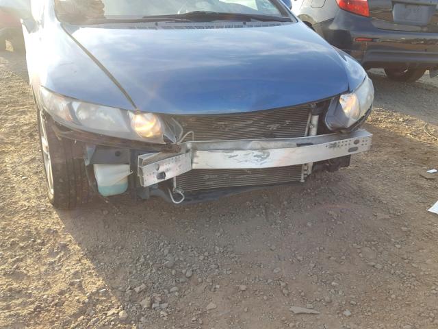 2HGFA1F60AH503504 - 2010 HONDA CIVIC BLUE photo 9