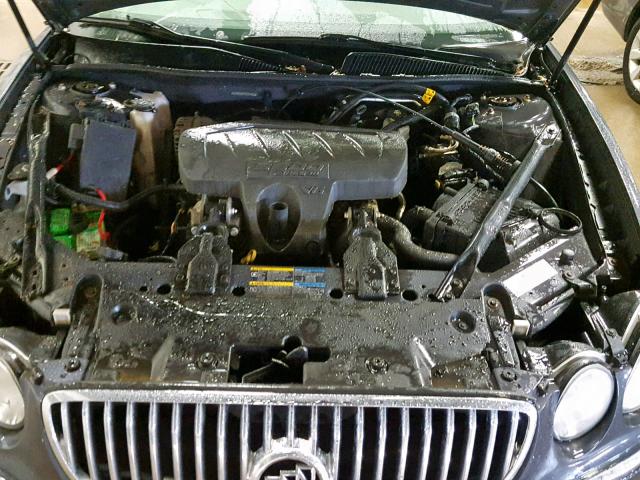 2G4WD582981254626 - 2008 BUICK LACROSSE C BLUE photo 7