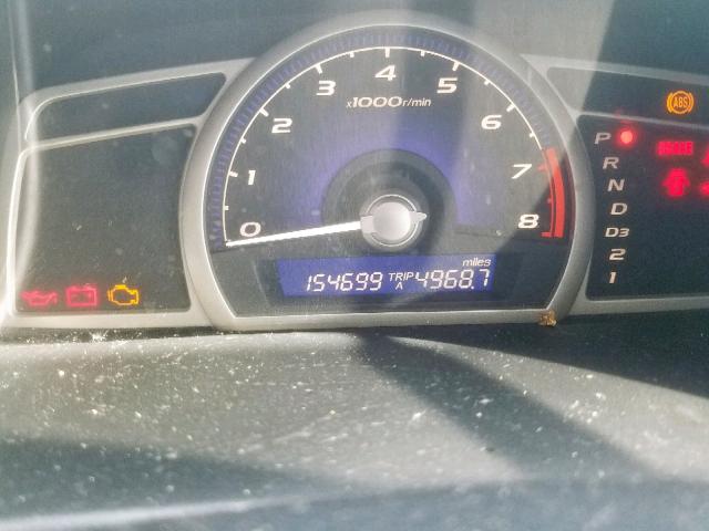 2HGFA1F63AH507563 - 2010 HONDA CIVIC LX-S 灰色 照片 8