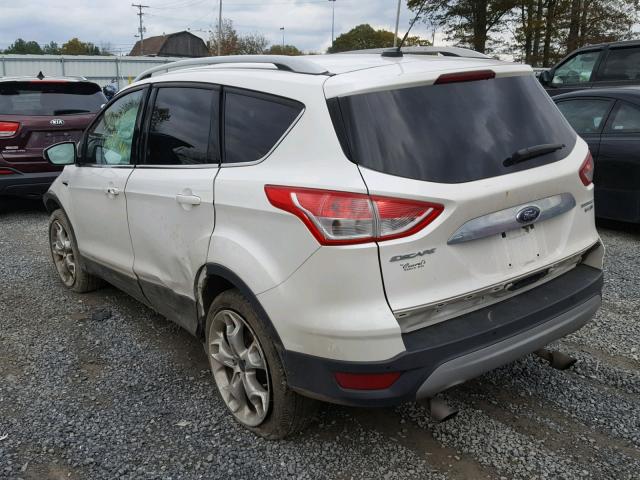 1FMCU9J93EUC82858 - 2014 FORD ESCAPE TIT WHITE photo 3