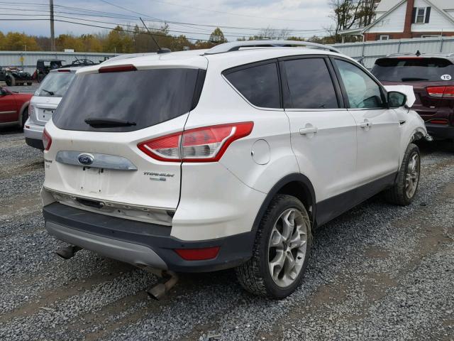 1FMCU9J93EUC82858 - 2014 FORD ESCAPE TIT WHITE photo 4