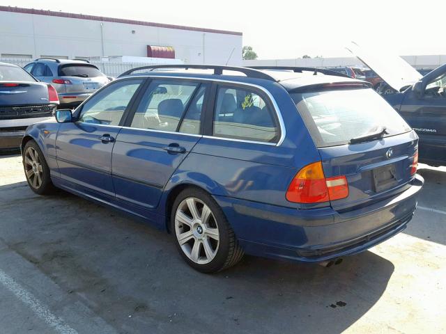 WBAEN33433PC12264 - 2003 BMW 325 IT BLUE photo 3