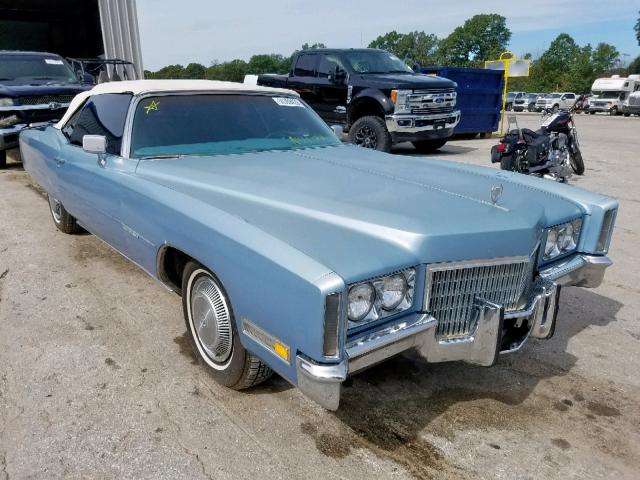 693671Q402931 - 1971 CADILLAC ELDORADO BLUE photo 1