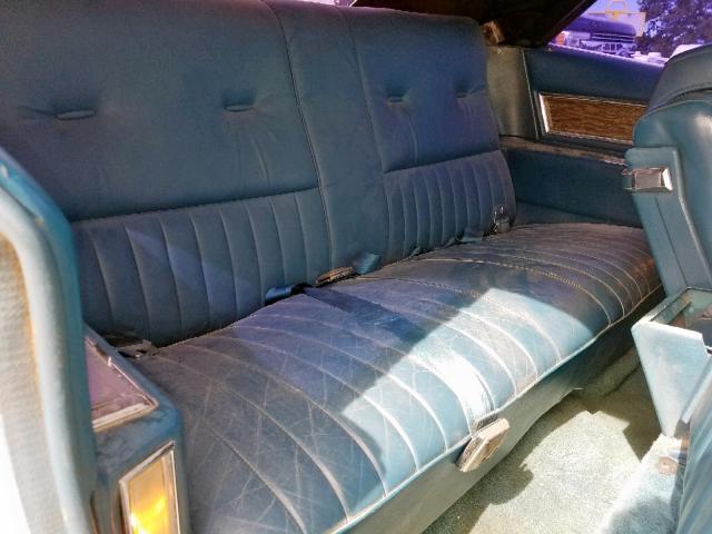 693671Q402931 - 1971 CADILLAC ELDORADO BLUE photo 6