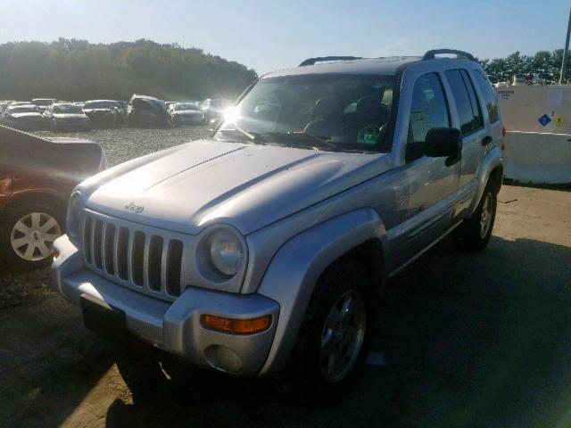 1J4GL58K43W653175 - 2003 JEEP LIBERTY LI SILVER photo 2