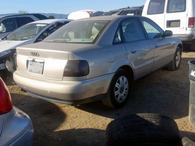 WAUAC28D7YA064067 - 2000 AUDI A4 GRAY photo 4