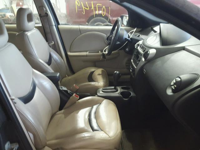 1G8AL52F74Z107844 - 2004 SATURN ION LEVEL BLACK photo 5