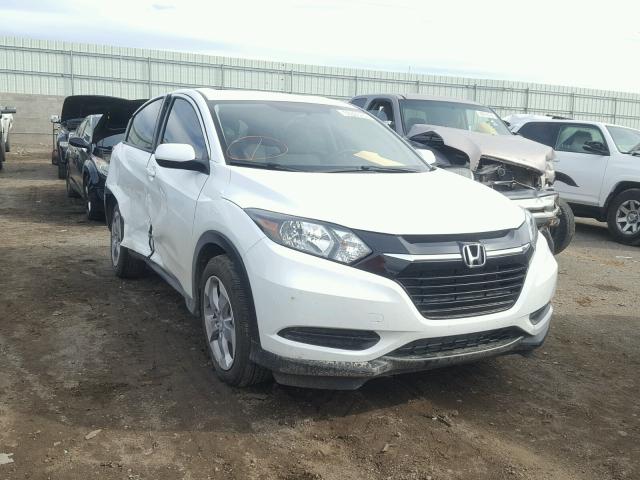 3CZRU5H31JM707009 - 2018 HONDA HR-V LX WHITE photo 1