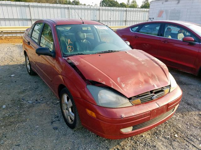 1FAFP38383W124160 - 2003 FORD FOCUS ZTS RED photo 1