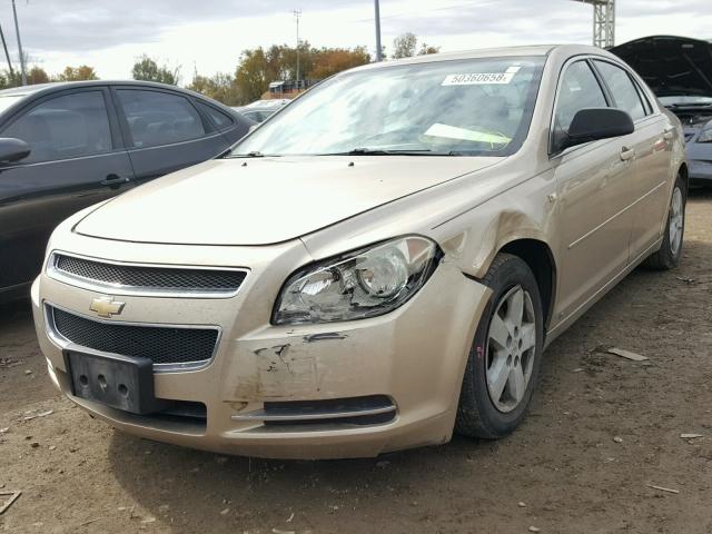 1G1ZG57B384200228 - 2008 CHEVROLET MALIBU LS 棕色 照片 2