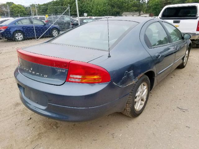 2B3AD46R52H173020 - 2002 DODGE INTREPID S 蓝色 照片 4