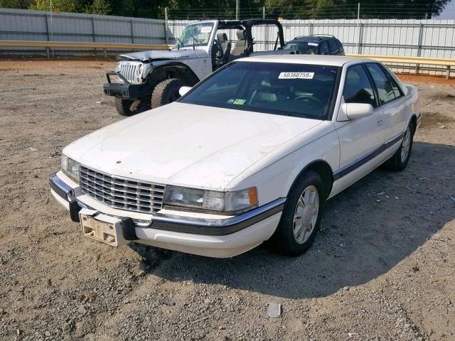 1G6KS52Y3SU803550 - 1995 CADILLAC SEVILLE SL WHITE photo 2