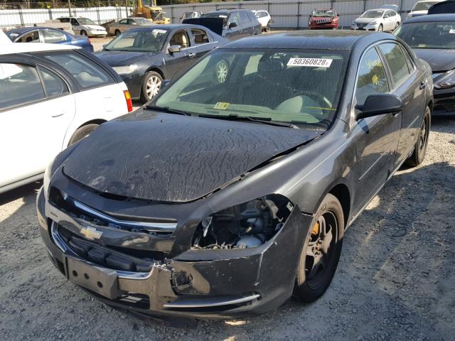 1G1ZH57B494217392 - 2009 CHEVROLET MALIBU 1LT ნაცრისფერი ფოტო 2