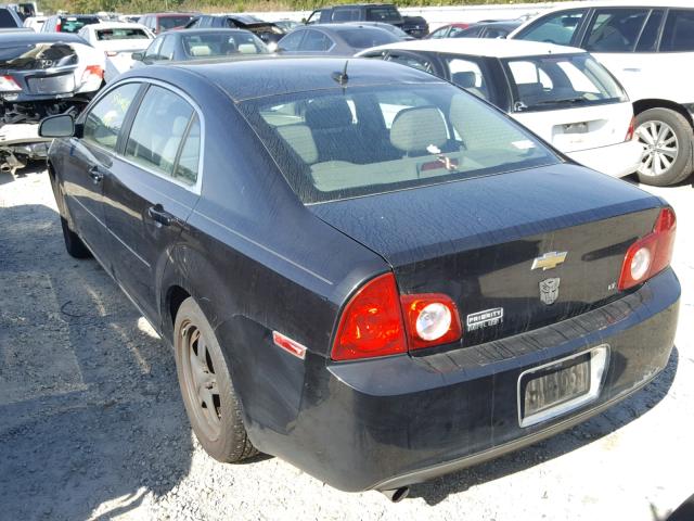 1G1ZH57B494217392 - 2009 CHEVROLET MALIBU 1LT ნაცრისფერი ფოტო 3