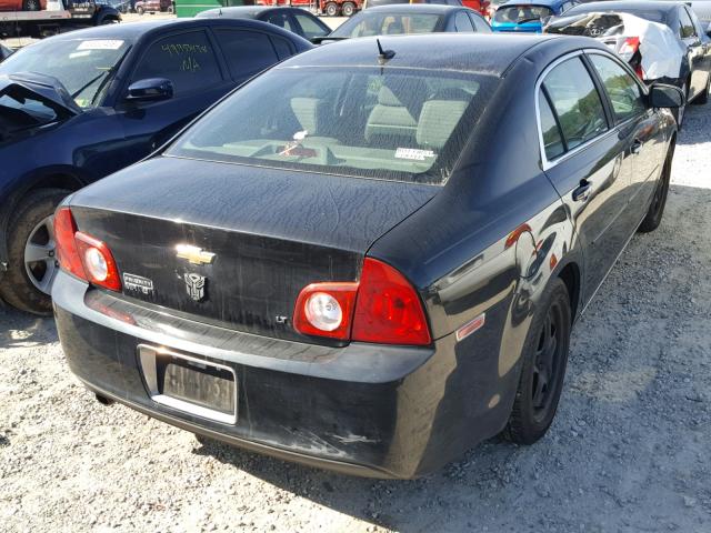 1G1ZH57B494217392 - 2009 CHEVROLET MALIBU 1LT ნაცრისფერი ფოტო 4