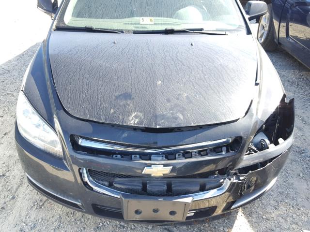 1G1ZH57B494217392 - 2009 CHEVROLET MALIBU 1LT ნაცრისფერი ფოტო 7