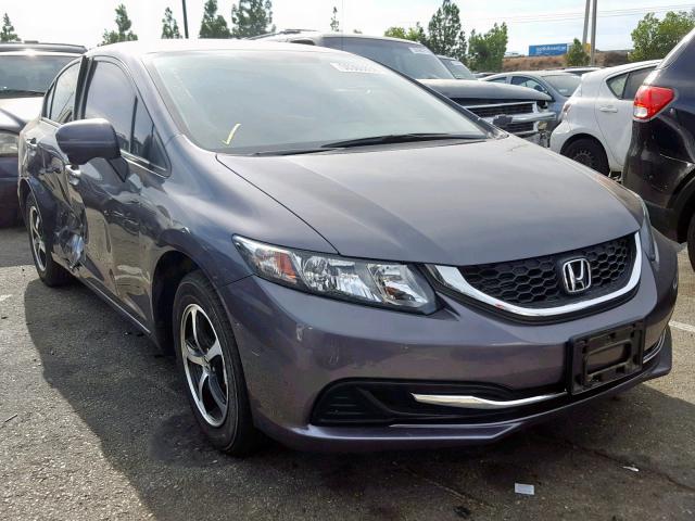 19XFB2F77FE700313 - 2015 HONDA CIVIC SE CHARCOAL photo 1