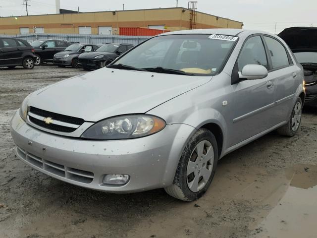 KL1JK69Z06K443076 - 2006 CHEVROLET OPTRA 5 LT SILVER photo 2