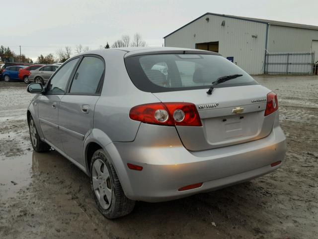 KL1JK69Z06K443076 - 2006 CHEVROLET OPTRA 5 LT SILVER photo 3