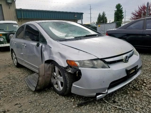 1HGFA15876L008214 - 2006 HONDA CIVIC EX SILVER photo 1