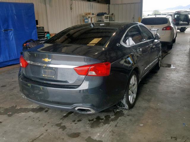 2G1155S3XE9287623 - 2014 CHEVROLET IMPALA LTZ CHARCOAL photo 4