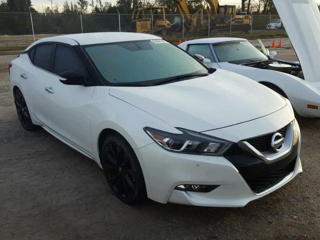 1N4AA6AP1HC421340 - 2017 NISSAN MAXIMA 3.5 WHITE photo 1