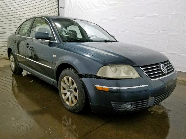 WVWPH63B63P052199 - 2003 VOLKSWAGEN PASSAT GLS GRAY photo 1