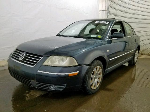 WVWPH63B63P052199 - 2003 VOLKSWAGEN PASSAT GLS GRAY photo 2