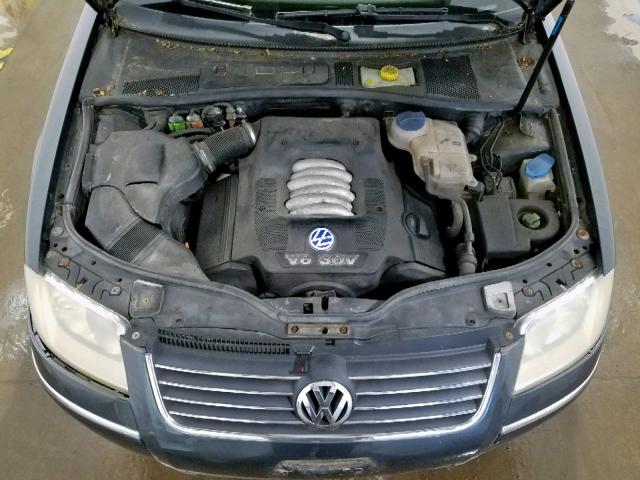 WVWPH63B63P052199 - 2003 VOLKSWAGEN PASSAT GLS GRAY photo 7