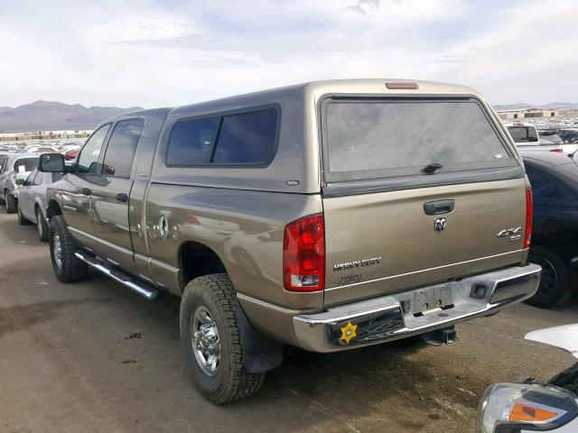 3D7KS29C86G201926 - 2006 DODGE RAM 2500 GOLD photo 3